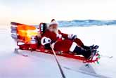 Dashing Through the Snow with Santas Rocket Sleigh