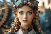 Steampunk Dreams Come to Life – A Stunning AI-Generated Fantasy